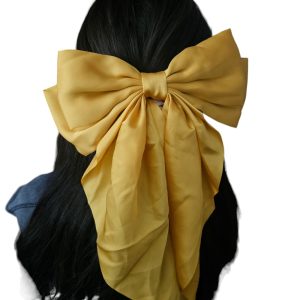 Lazos para cabello Coquette (Amarillo)
