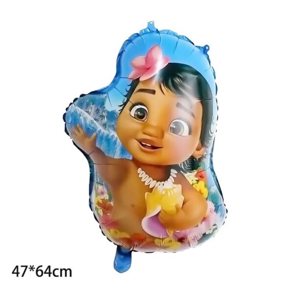 Globo aluminio Moana Bebe - Imagen 2