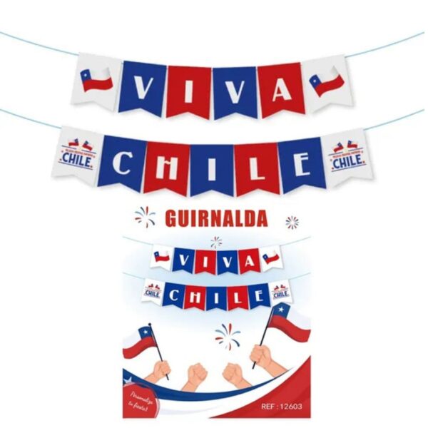 Banderin/Guirnalda para Decoración Fiestas patrias