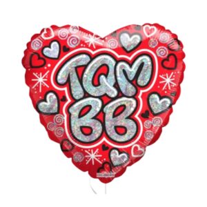 Globo Foil Corazón Modelo 2 (45cm)