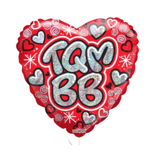 Globo Foil Corazón Modelo 2 (45cm)