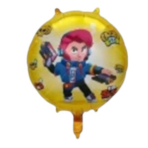 Globo aluminio Redondo Brawl Star