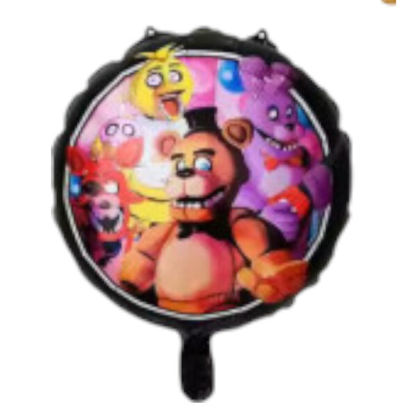 Globo aluminio Redondo Fnaf