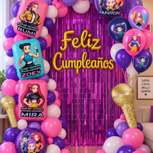 Kit de Globos decorativo Guerreras Kpop