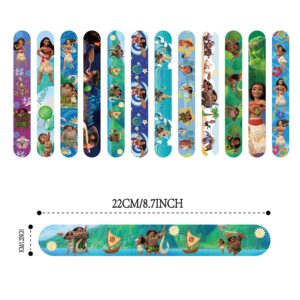 Pack 12 Pulseras Slap Moana