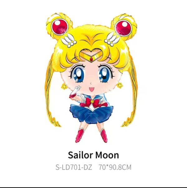 Set Globos Decorativos Sailor Moon - Imagen 2