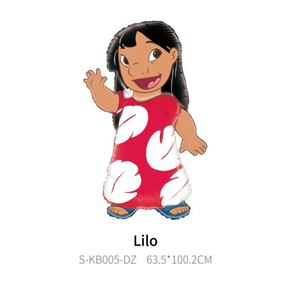 Globo Aluminio  Lilo y stich - Imagen 2