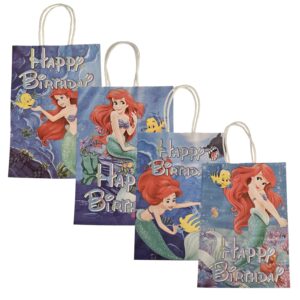 Pack 12 Bolsas Papel Kraft La Sirenita