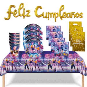 Cotillon Decorativo Guerreras Kpop (Huntrix)