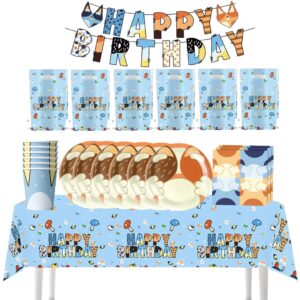 Cotillon  Decorativo Bluey y Bingo