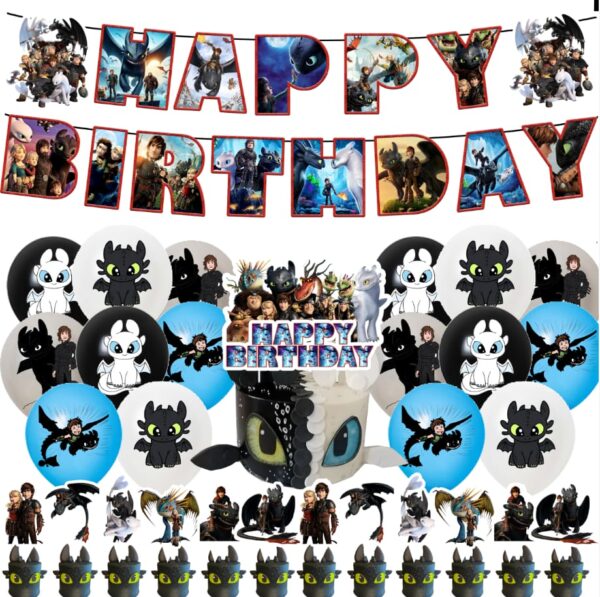 Set Decorativo entrenar a tu Dragón - Imagen 3