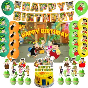 Set decorativo con telón el chavo del 8