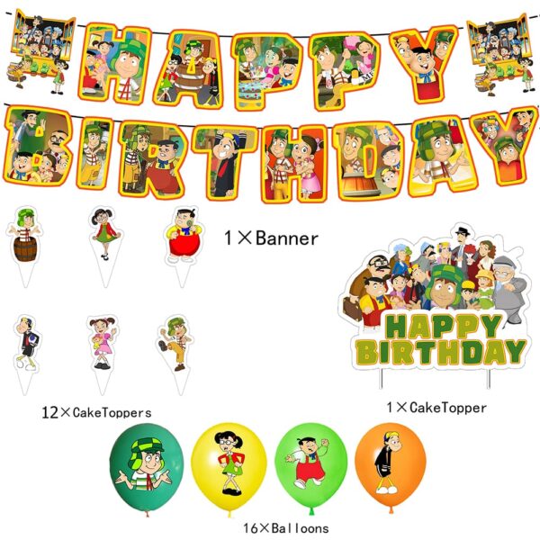 Set decorativo el chavo del 8 - Imagen 5