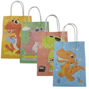 Pack 12 Bolsas Papel Kraft Dinosaurios #2