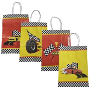 Pack 12 Bolsas Papel Kraft  Auto de Carreras