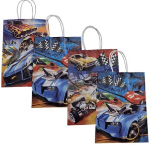 Pack 12 Bolsas Papel Kraft  Auto de Carreras 2