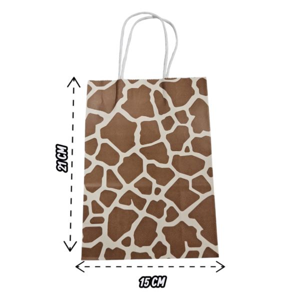 Pack 12 Bolsas Papel Kraft  Safari 2 - Imagen 3