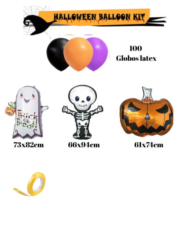 Kit Arco de Globos Halloween - Imagen 2