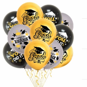 Pack 12 Globos Graduación