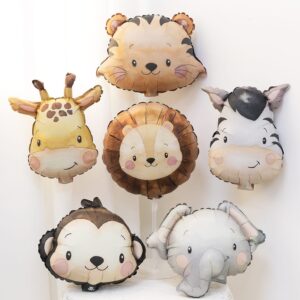 Pack 6 Globos Animales Safari