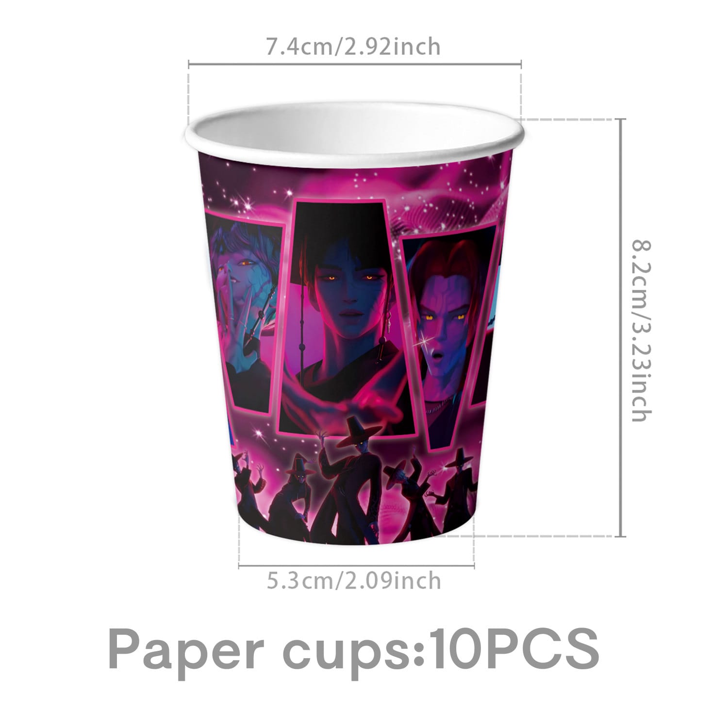 Cotillon Globos Decorativo Saja Boys (Huntrix) - Imagen 2