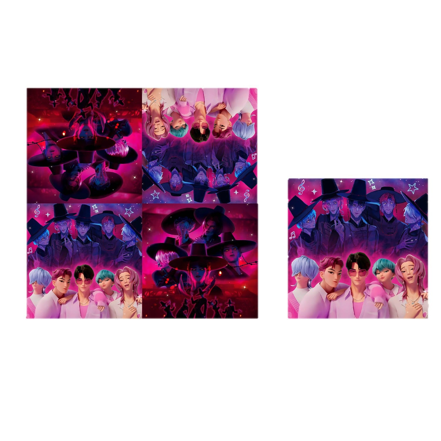 Cotillon Globos Decorativo Saja Boys (Huntrix) - Imagen 5