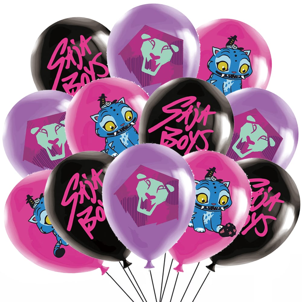 Cotillon Globos Decorativo Saja Boys (Huntrix) - Imagen 9