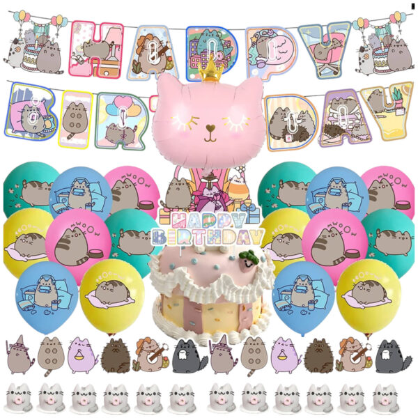 Set decorativo Pusheen Cat
