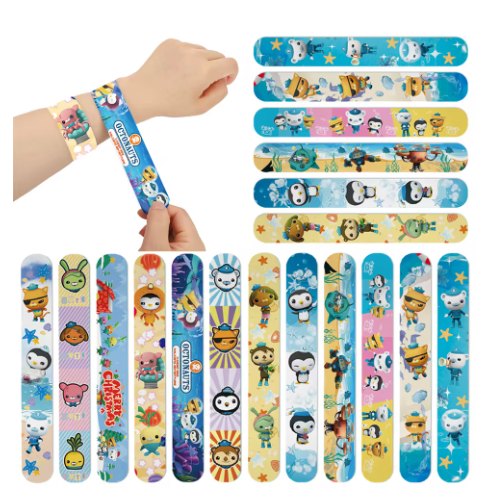 Pack 12 Pulseras Slap Octonautas - Imagen 2