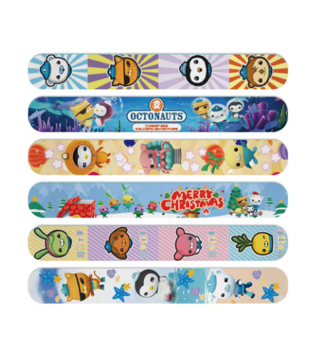 Pack 12 Pulseras Slap Octonautas - Imagen 5