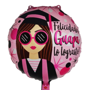 Globo foil Graduación rosa