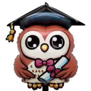 Globo figura Buho Graduación