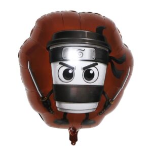 Globo foil Brainrot italiano ( Cappussino)