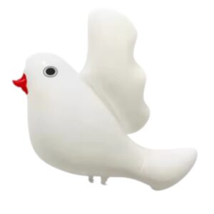 Globo Decorativo Paloma blanca