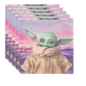 Pack 20 servilletas Baby Yoda
