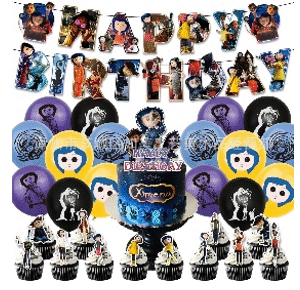 Set Decorativo Coraline