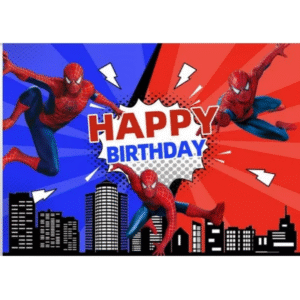 Fondo Telón Decorativo Spiderman 2