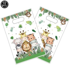 Pack 10 Bolsas Dulceras Animales Safari 3