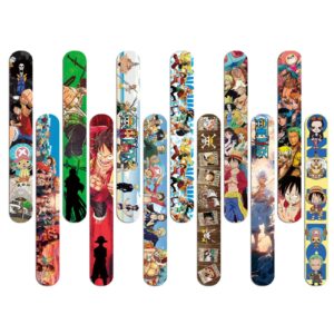 Pack 12 Pulseras Slap One piece