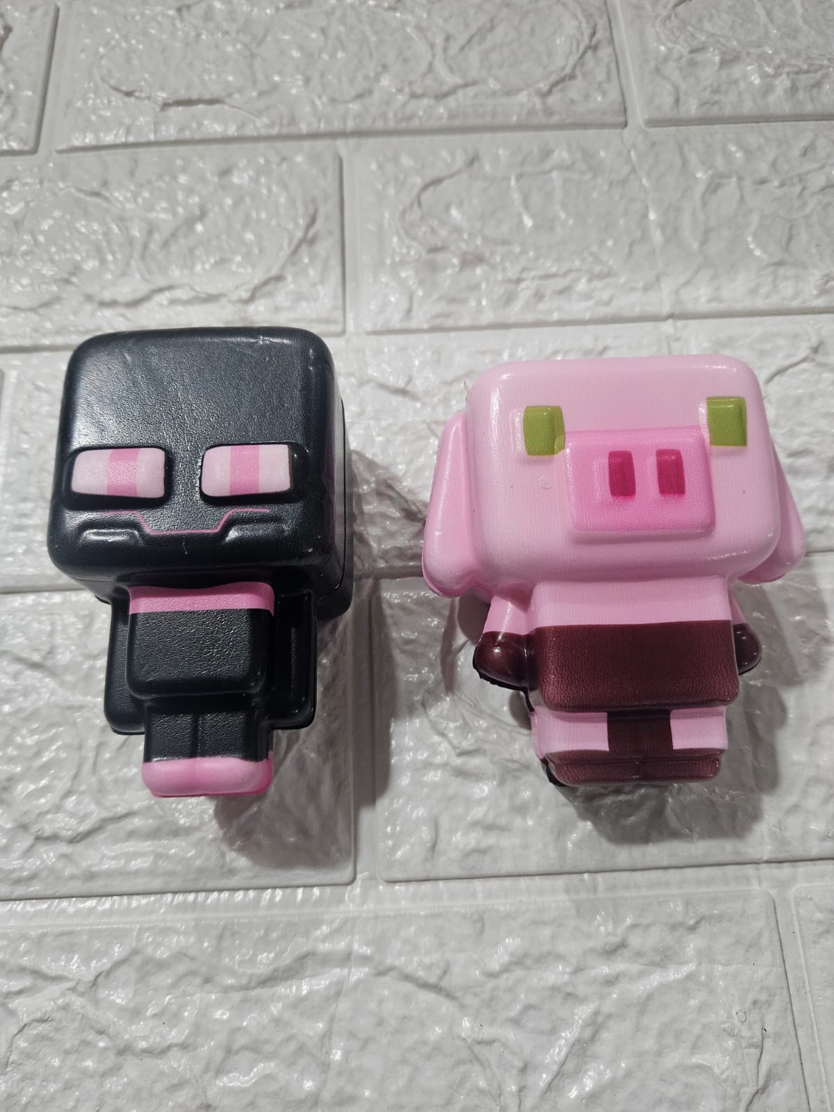 Pack 6 Squishy Minecraf sorpresas - Imagen 2