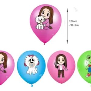 Pack 12 Globos Látex Lara Campos