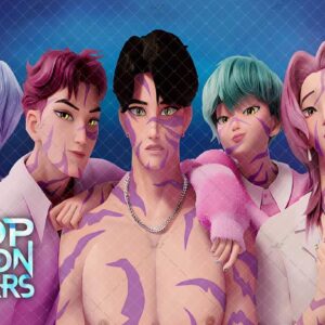 Fondo Telón Decorativo Saja Boys