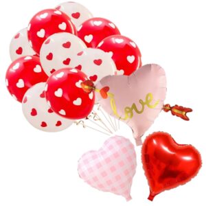 Set Globos Corazón San valentin