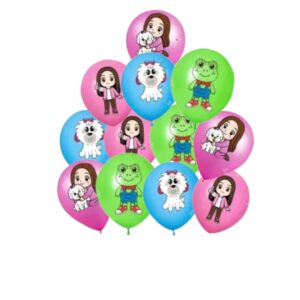 Pack 12 Globos Látex Lara Campos