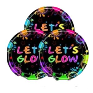 Pack 10 platos FlĂşor NeĂłn