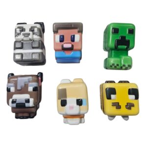 Pack 6 Squishy Minecraf sorpresas 2