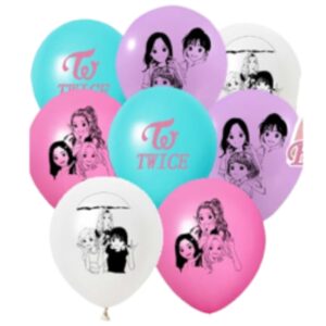 Pack 12 Globos Látex Twice mod 2