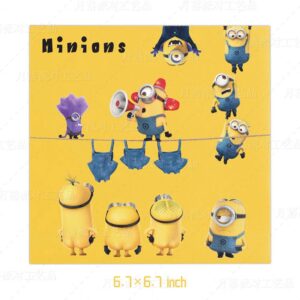 Pack 20 Servilletas Decorativas  Minions 2