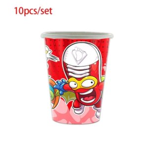 Pack de 10 Vasos Super Zings