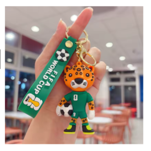 Llavero  Mascota Mundial de futbol (Sayu)